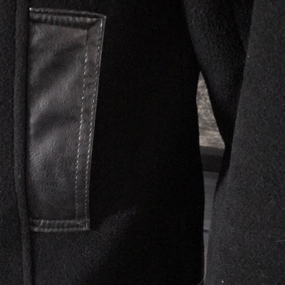 Groggy Brand Like new Black wool winter coat - Picture 3 of 10